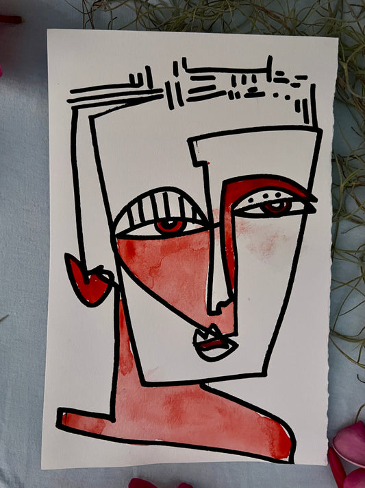 #21 for 70paintingsfor70daysfor$70- THE ORANGE SERIES