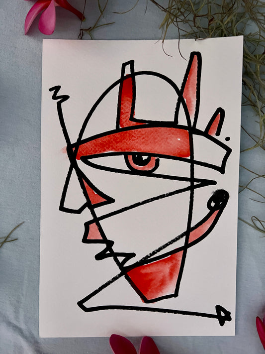 #23 for 70paintingsfor70daysfor$70- THE ORANGE SERIES