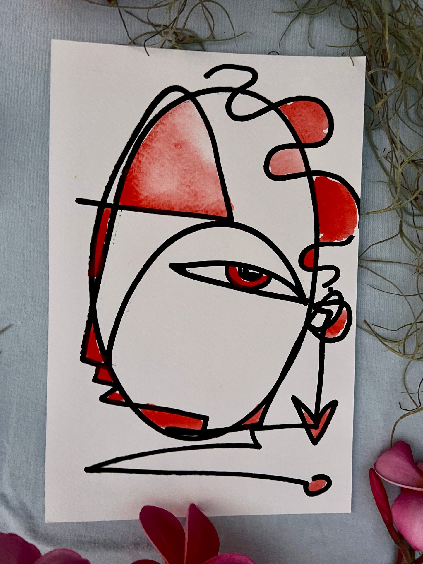 #24 for 70paintingsfor70daysfor$70-THE ORANGE SERIES