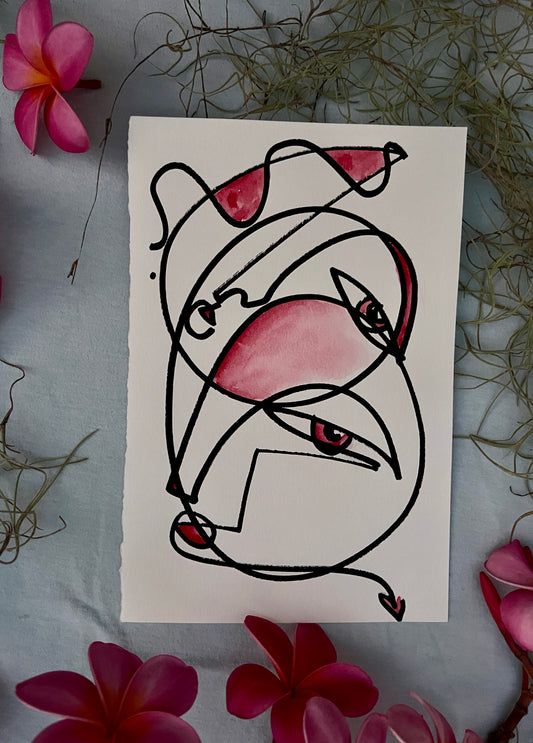 #33 for 70paintingsfor70daysfor$70- THE RED SERIES