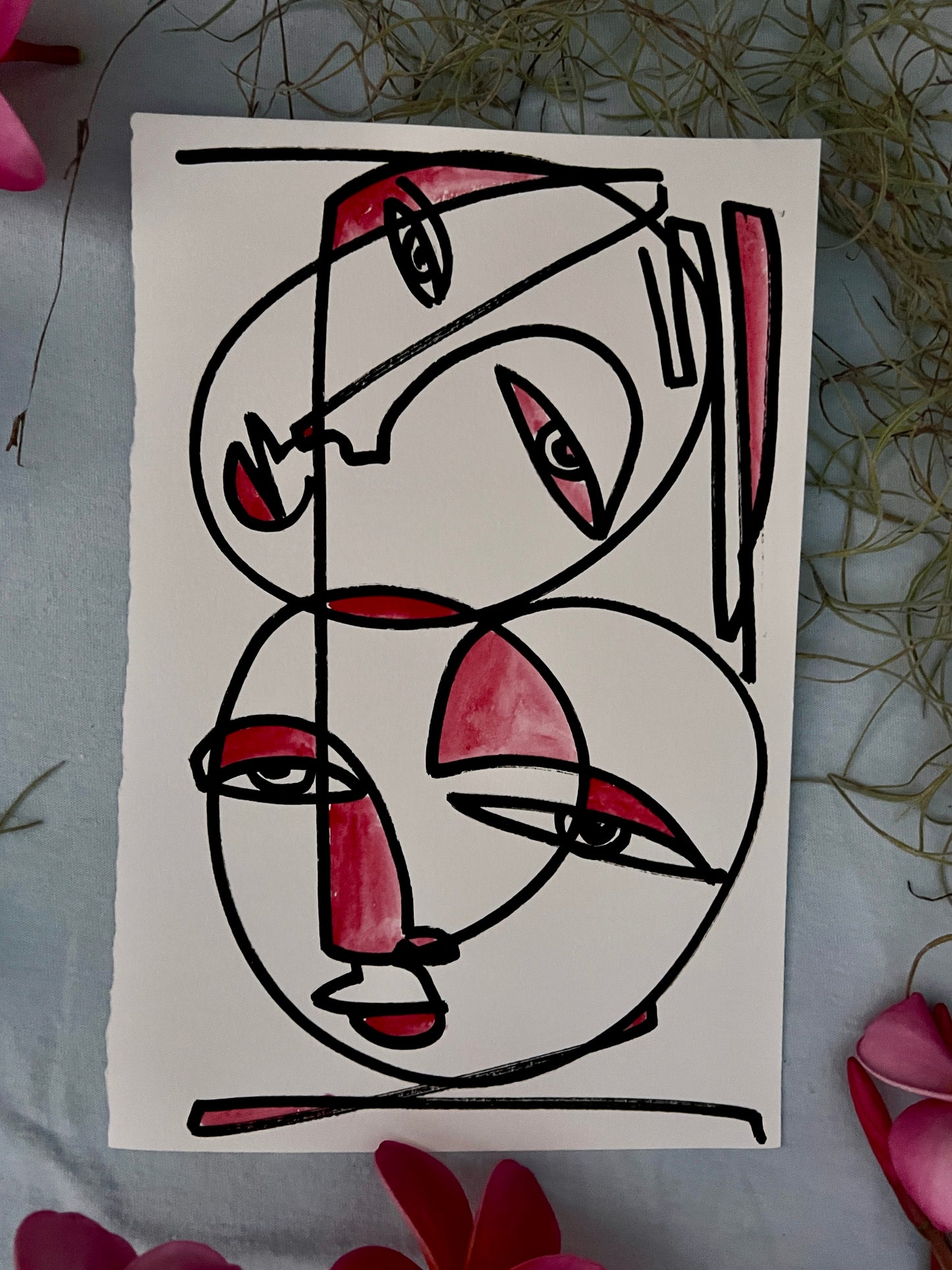 #34 for 70paintingsfor70daysfor$70- THE RED SERIES