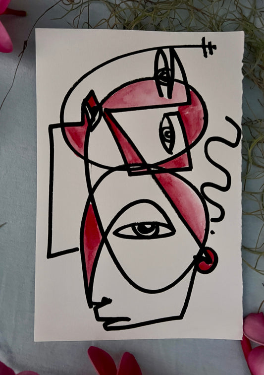 #37 for 70paintingsfor70daysfor$70- THE RED SERIES