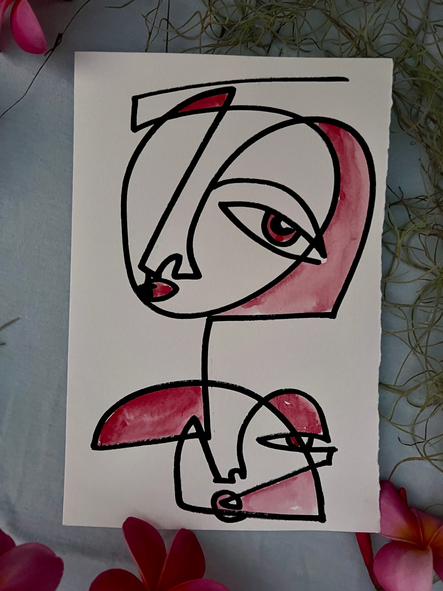 #39 for 70paintingsfor70daysfor$70- THE RED SERIES