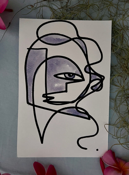 #41 for 70paintingsfor70daysfor$70- THE PURPLE SERIES