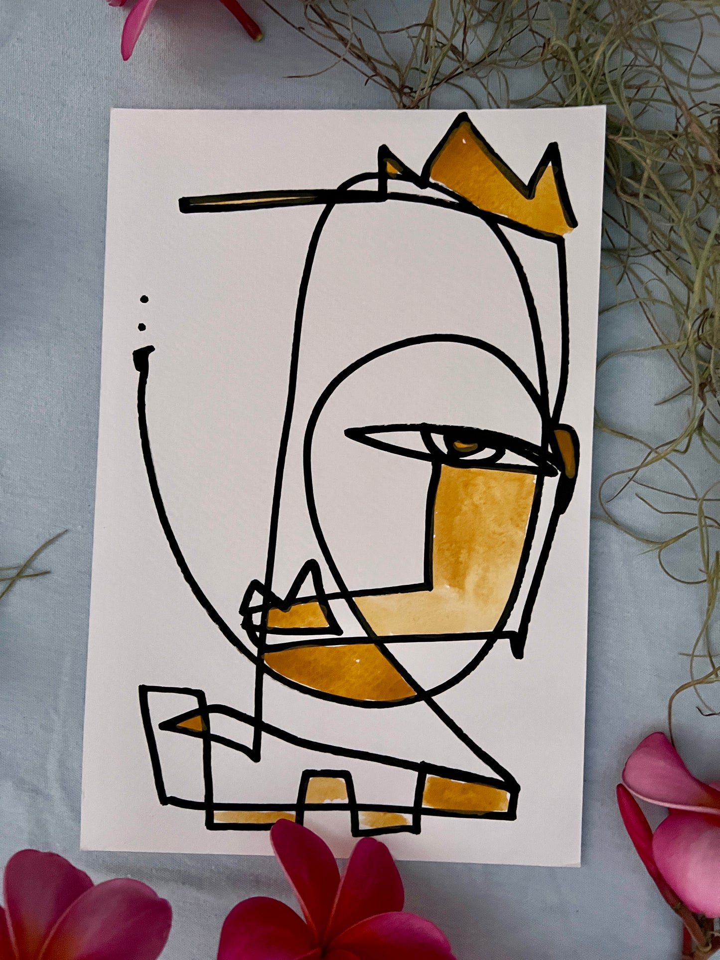 #14 for #70paintingsfor70daysfor$70- THE OCHRE SERIES