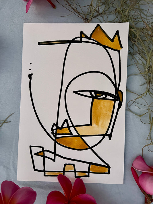 #14 for #70paintingsfor70daysfor$70- THE OCHRE SERIES