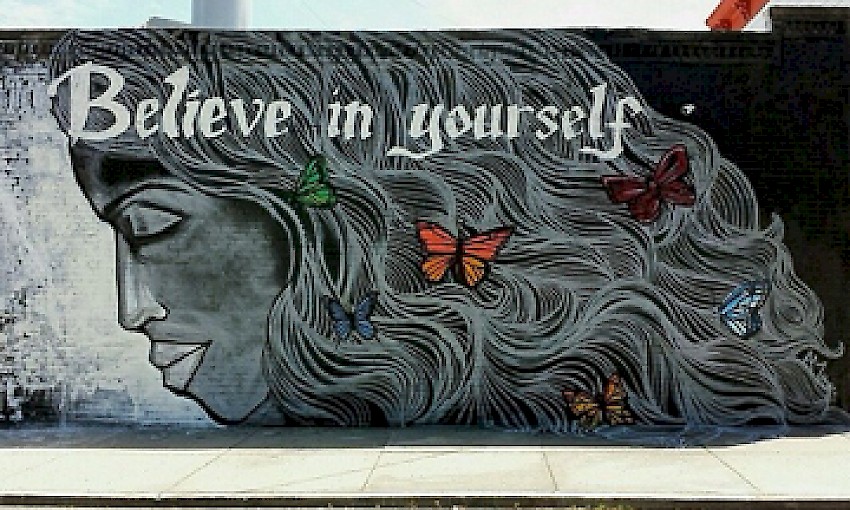 Believe in Yourself Mural