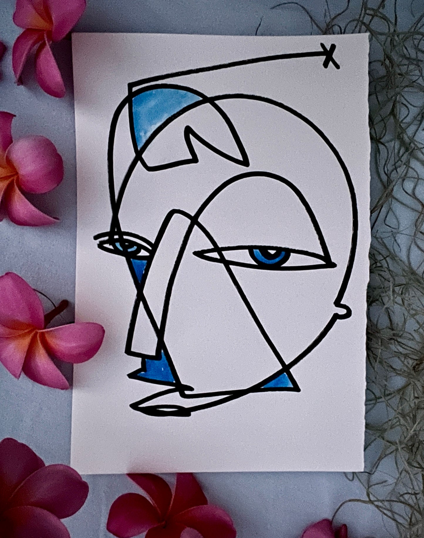 #54 for 70paintingsfor70daysfor$70- THE BLUE SERIES