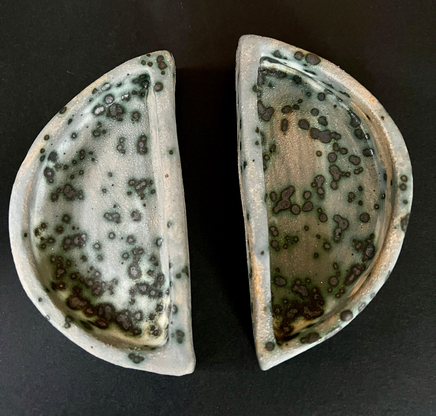Full Moon — Crescent Jewelry Holders, Set of Two, by Alice Mizrachi